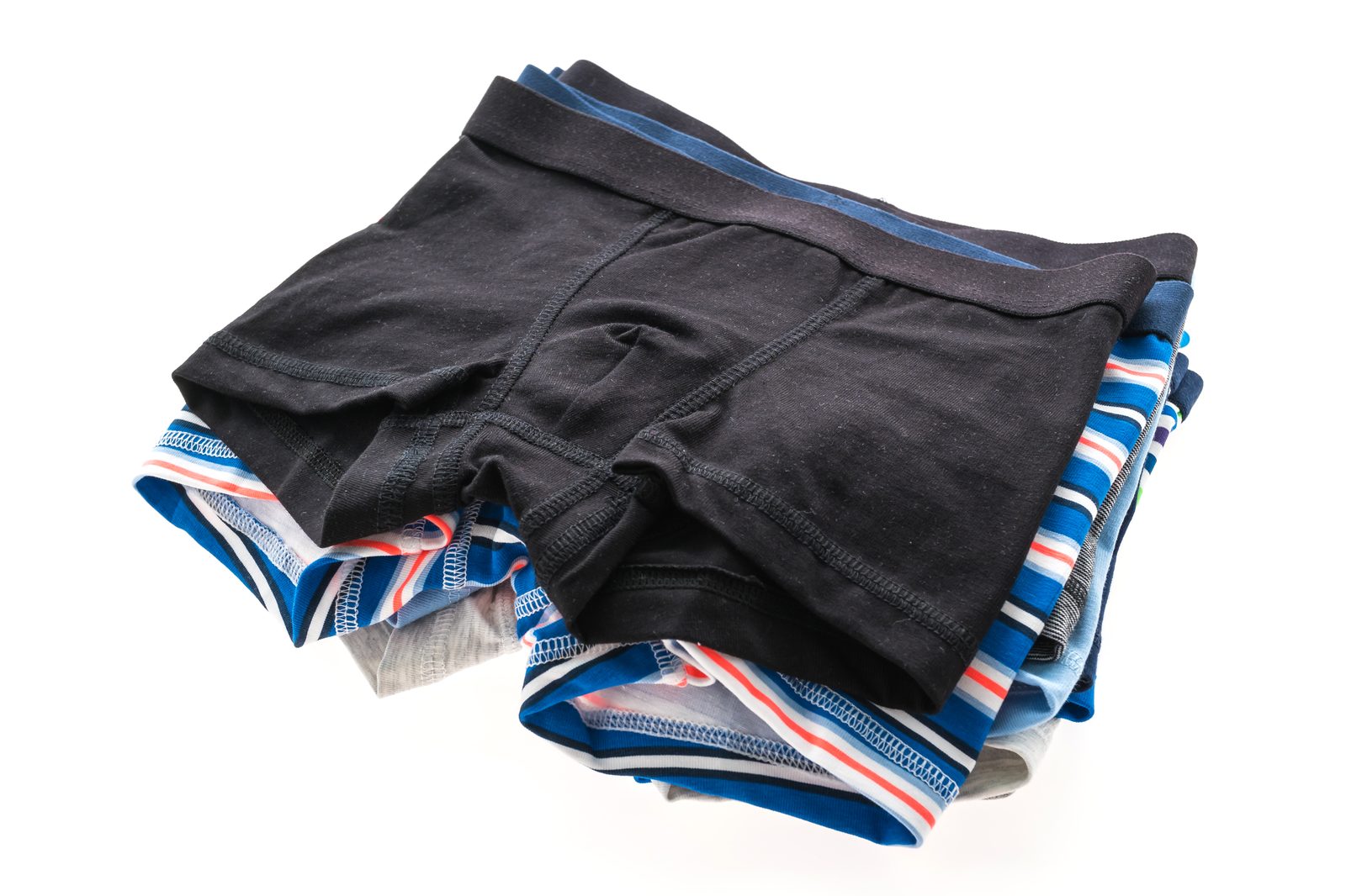 Folded cotton underwear